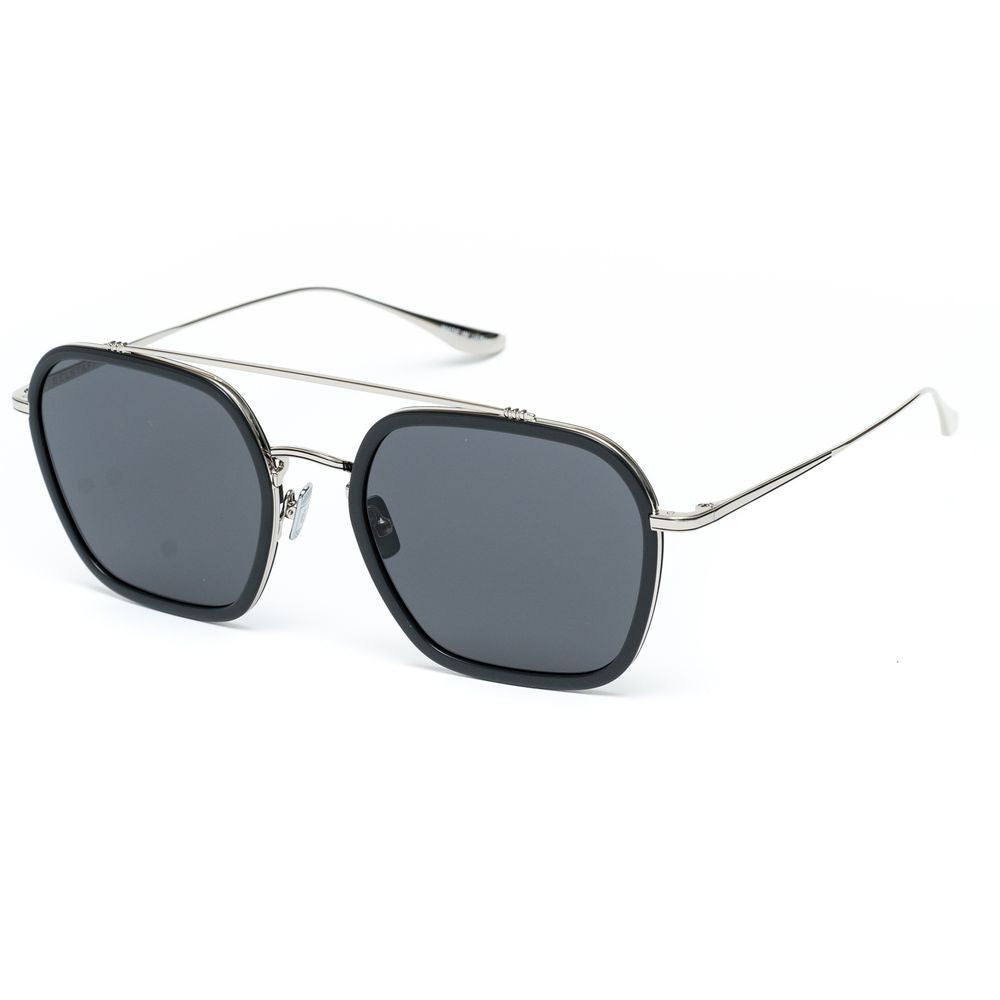 Belstaff Gray Titanium Sunglasses for Elevated Style