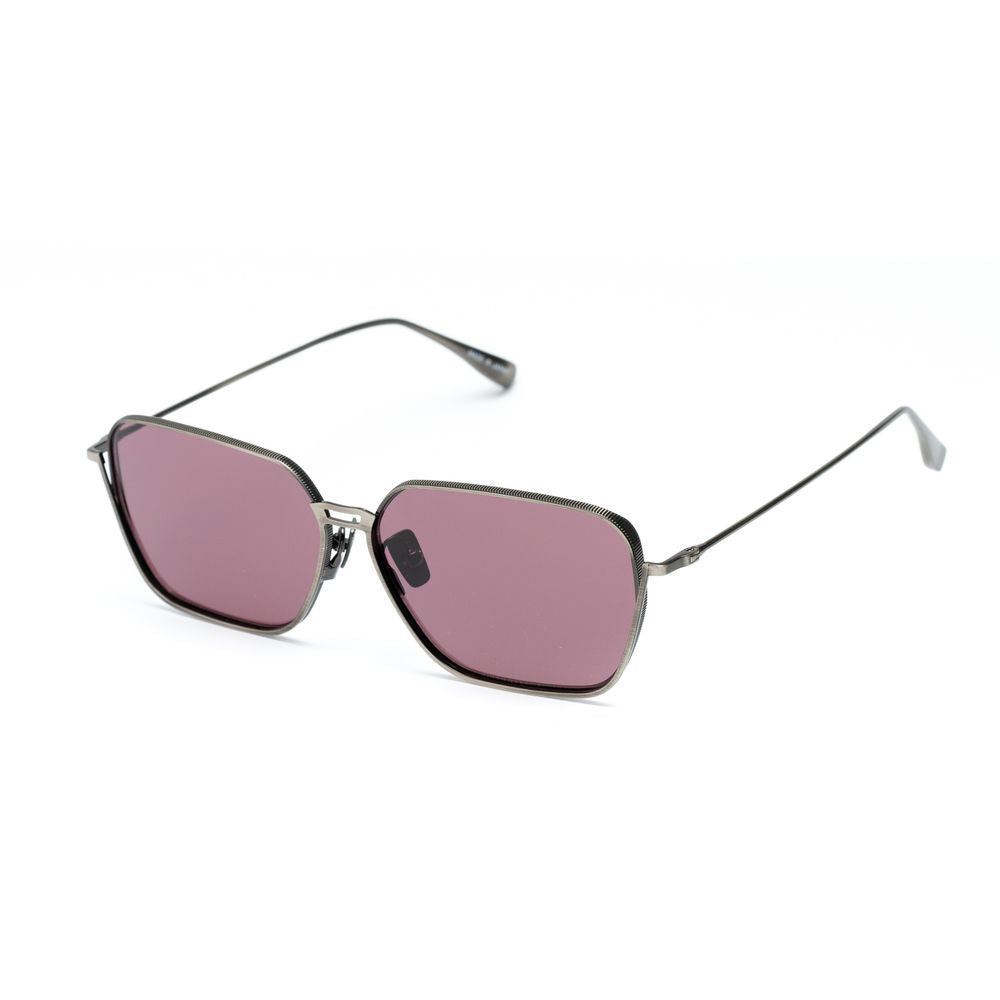 Belstaff Gray Stainless Steel Sunglasses for Timeless Elegance