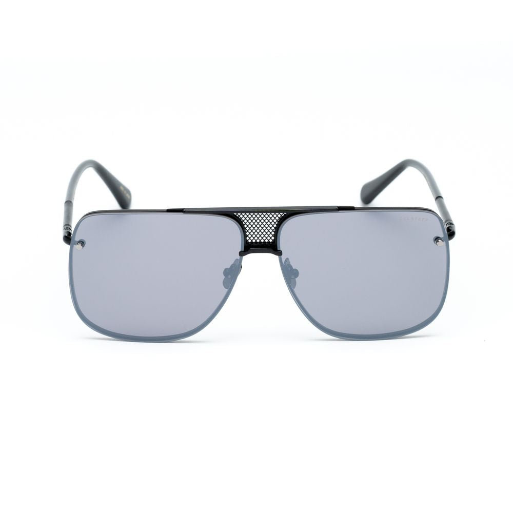Belstaff Black Titanium Sunglasses for Elevated Style