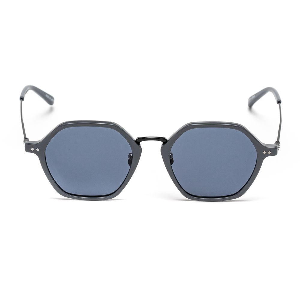 Belstaff Gray Stainless Steel Sunglasses for Effortless Elegance