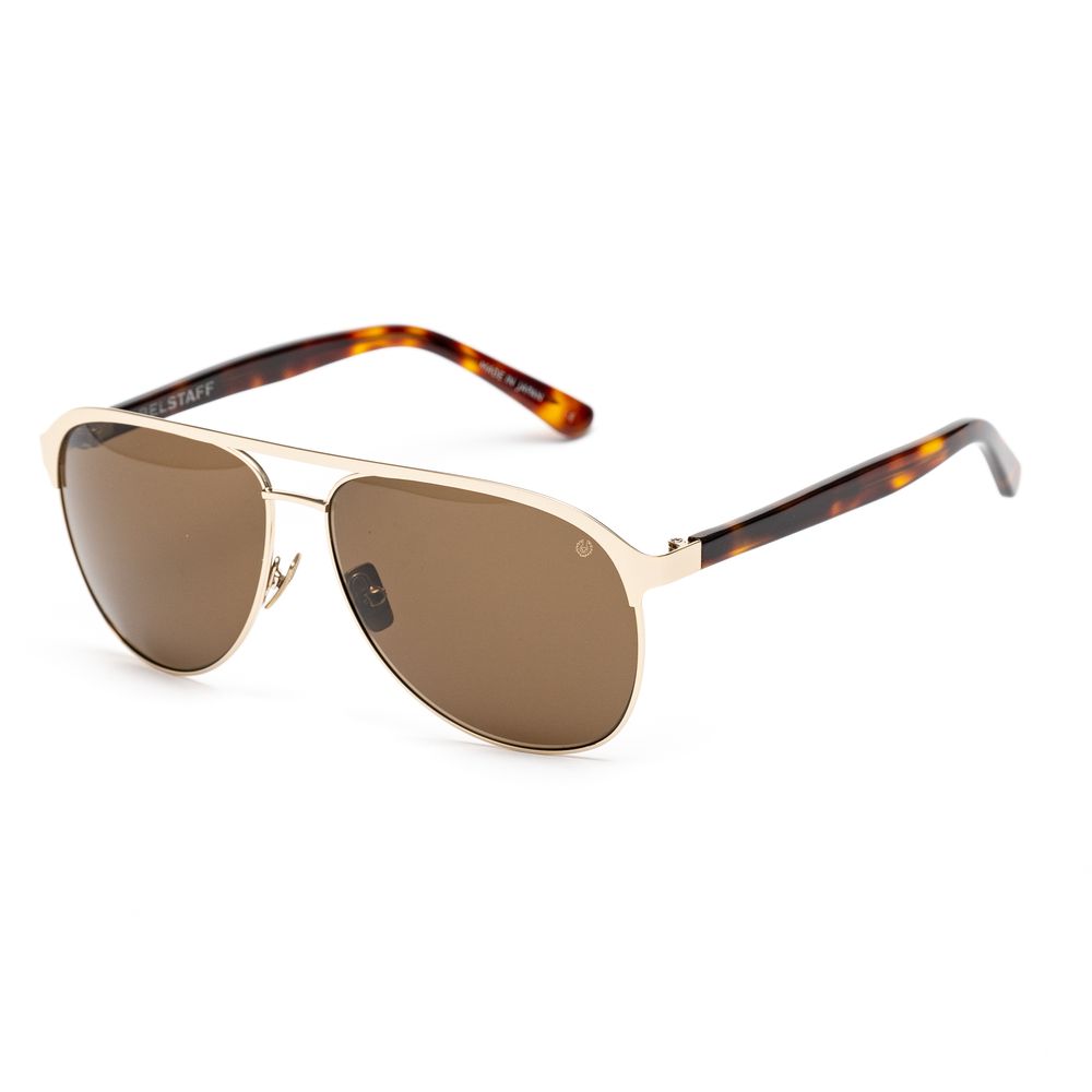 Belstaff Gold Acetate Sunglasses for Elevated Style