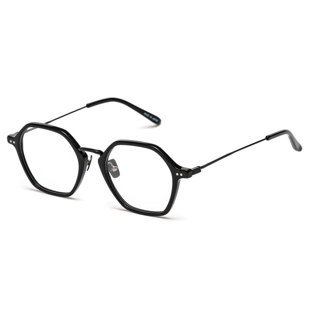 Belstaff Black Stainless Steel Eyewear Frames for Timeless Elegance