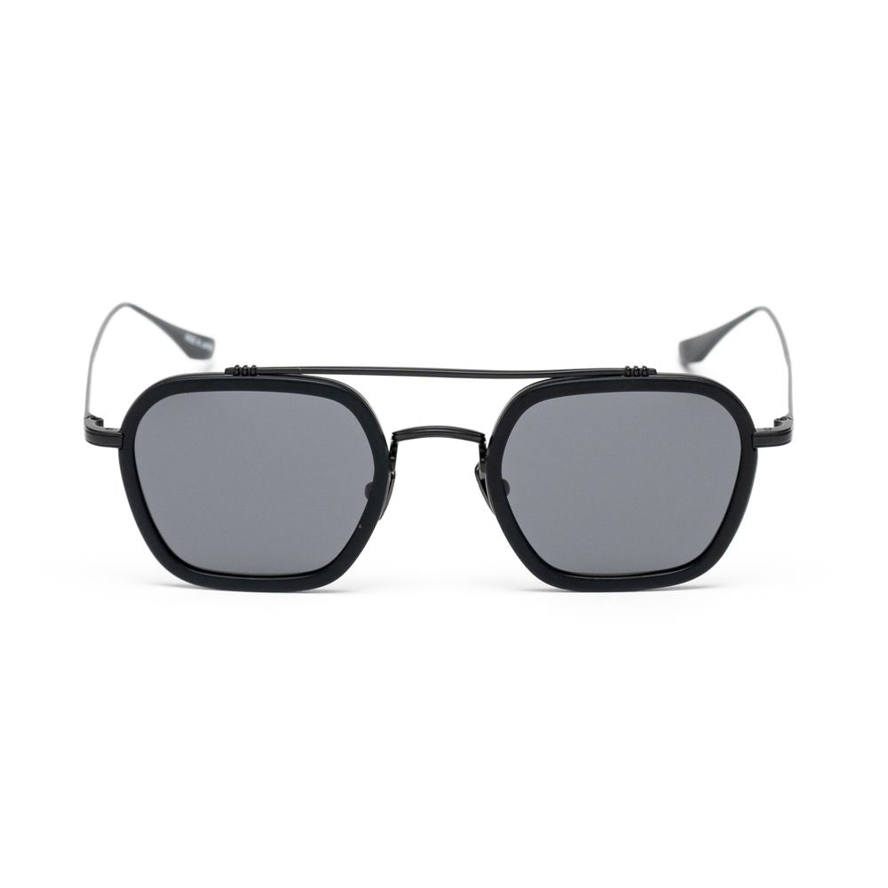 Belstaff Black Stainless Steel Sunglasses for Timeless Elegance