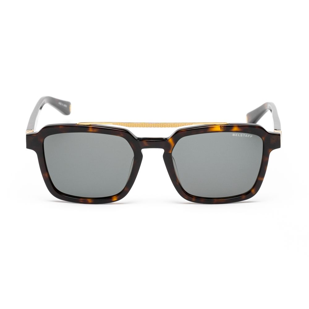 Belstaff Brown Acetate Sunglasses for Timeless Elegance