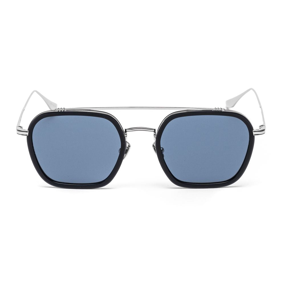 Belstaff Gray Stainless Steel Sunglasses for Elevated Style