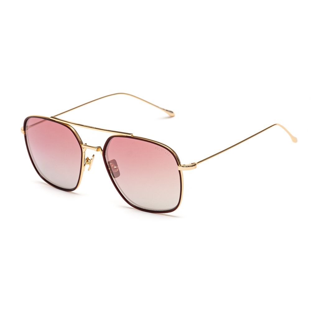 Belstaff Gold Titanium Sunglasses - Luxury Eyewear Statement