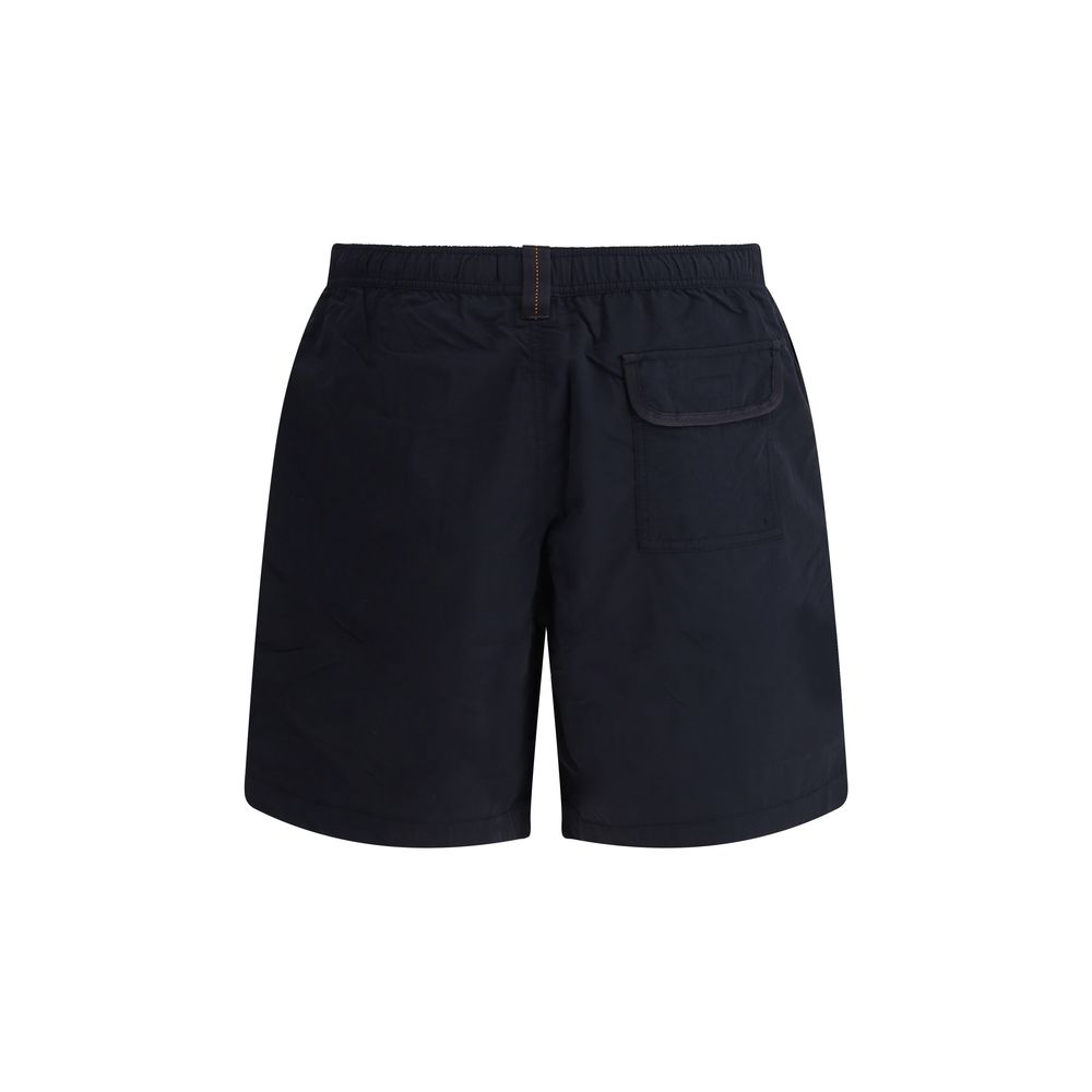 Parajumpers Light Beige Cotton Mitch Shorts for Effortless Summer Style