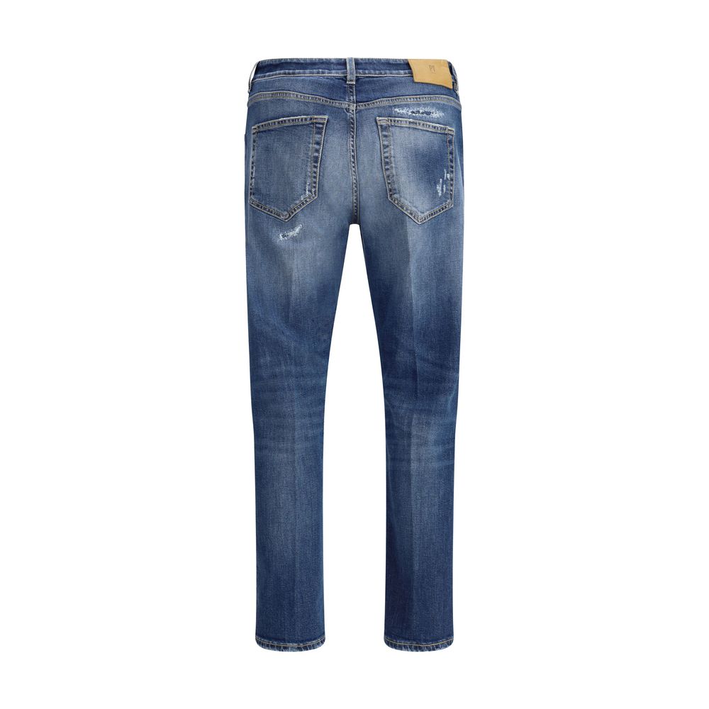 PT Torino Blue Denim Jeans with Timeless Elegance and Style