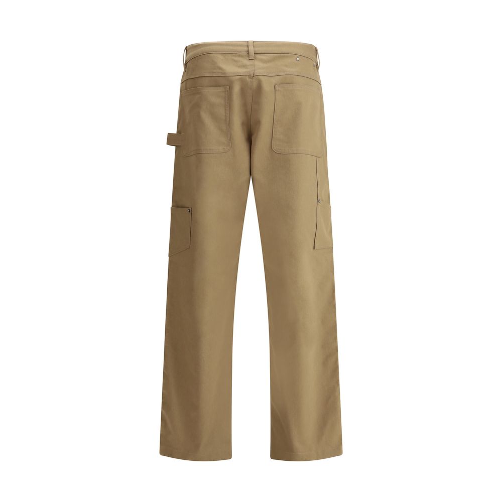 Golden Goose Black Cotton Journey Pants for Elevated Sophistication