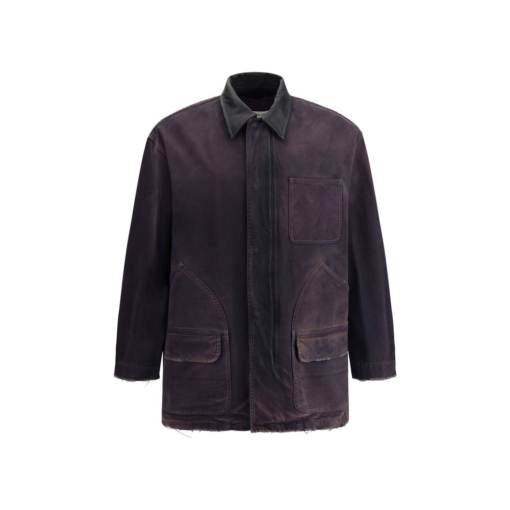 Golden Goose Blue Denim Jacket - Timeless Elegance Redefined