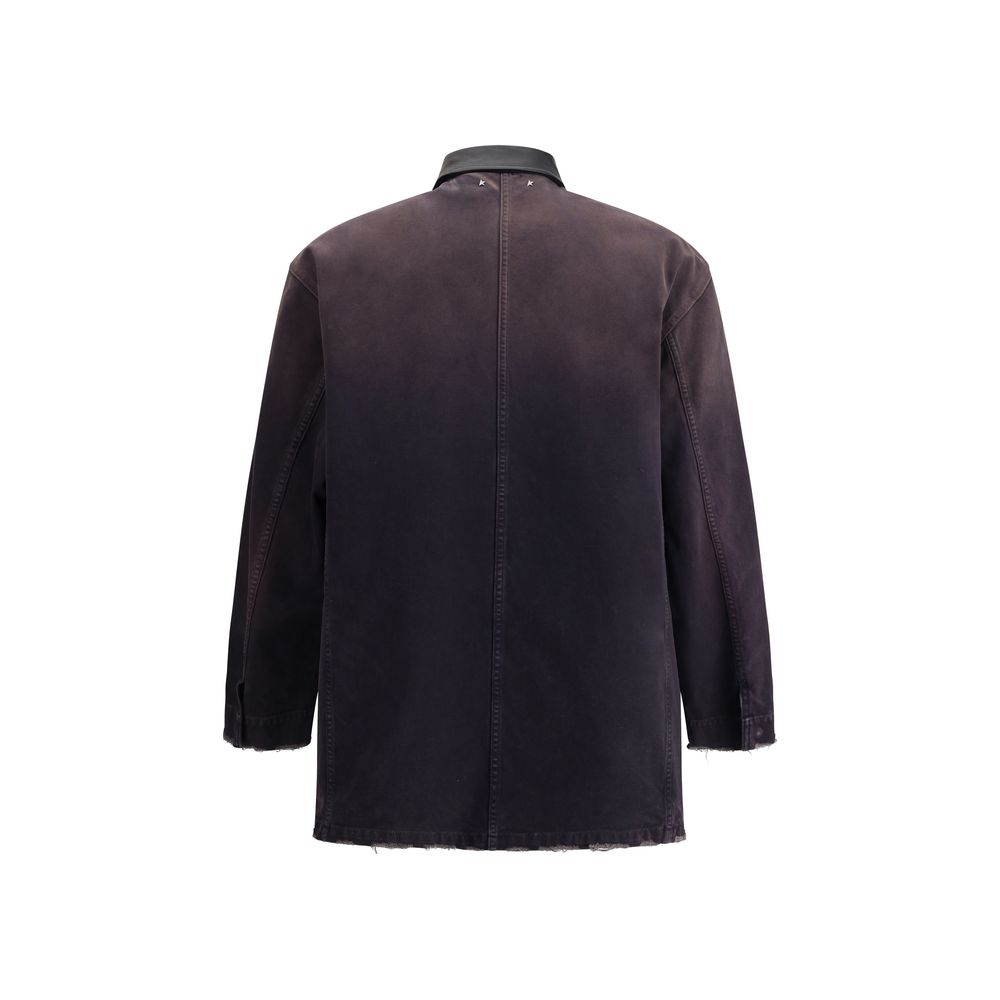 Golden Goose Blue Denim Jacket - Timeless Elegance Redefined