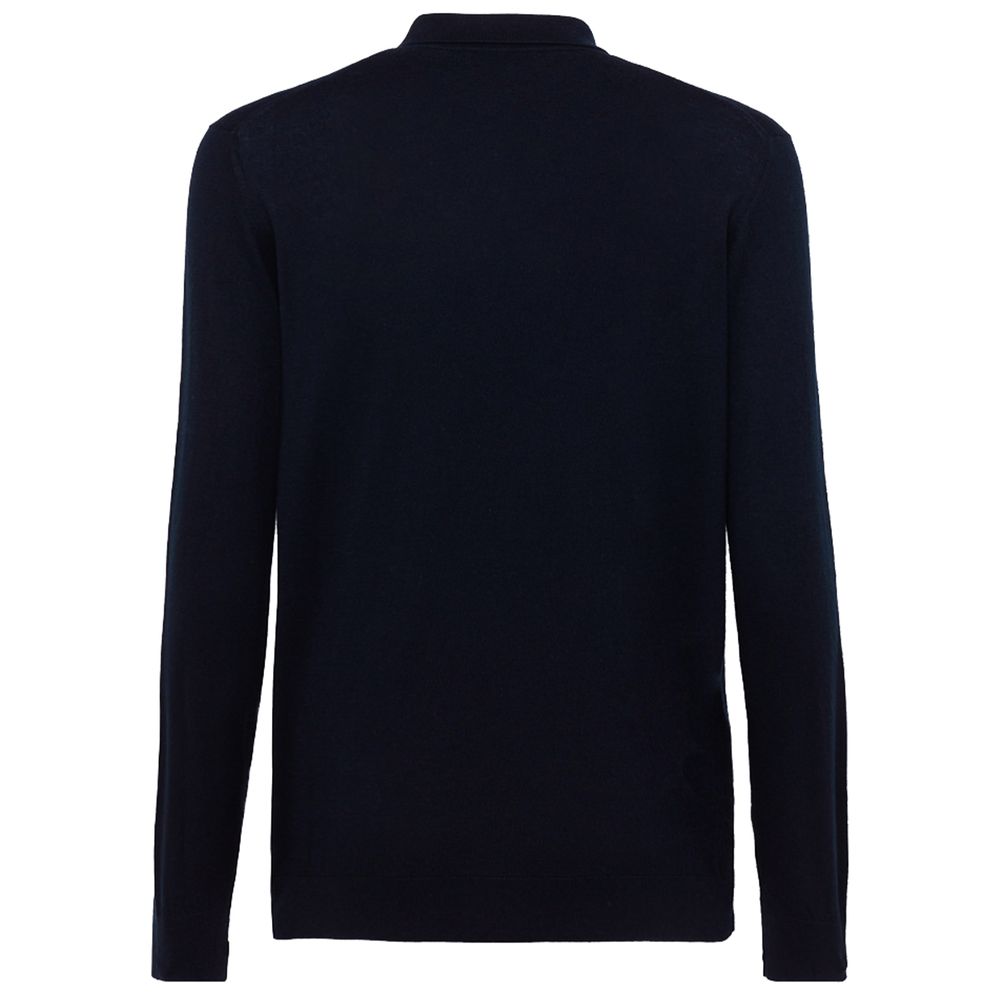 Alpha Studio Blue Cotton Shirt - Elevate Your Style Effortlessly