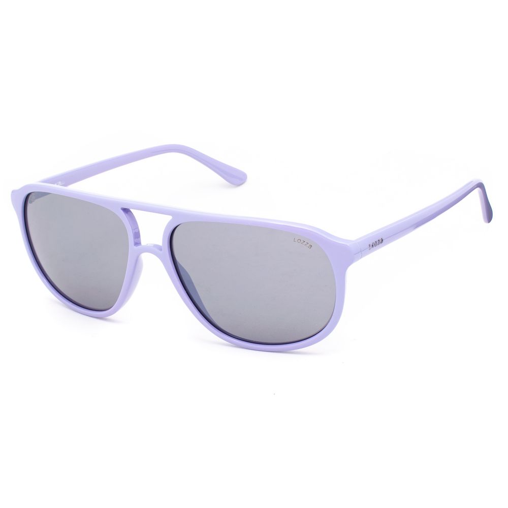 Lozza Purple Injected Sunglasses - Contemporary Elegance