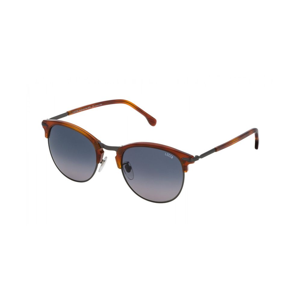 Lozza Brown Acetate Sunglasses for Effortless Elegance
