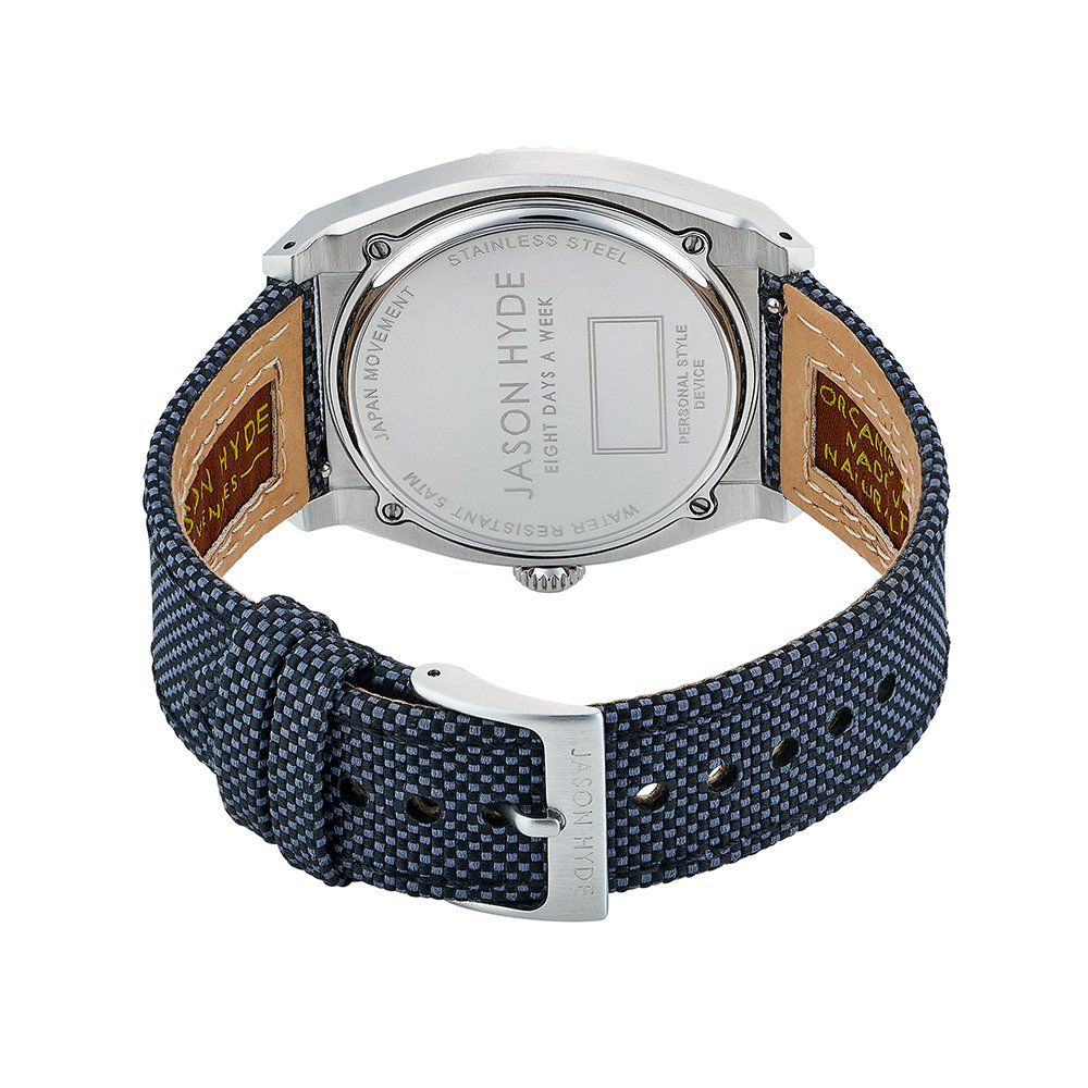 Jason Hyde Blue Polycarbonate Watch for Timeless Elegance