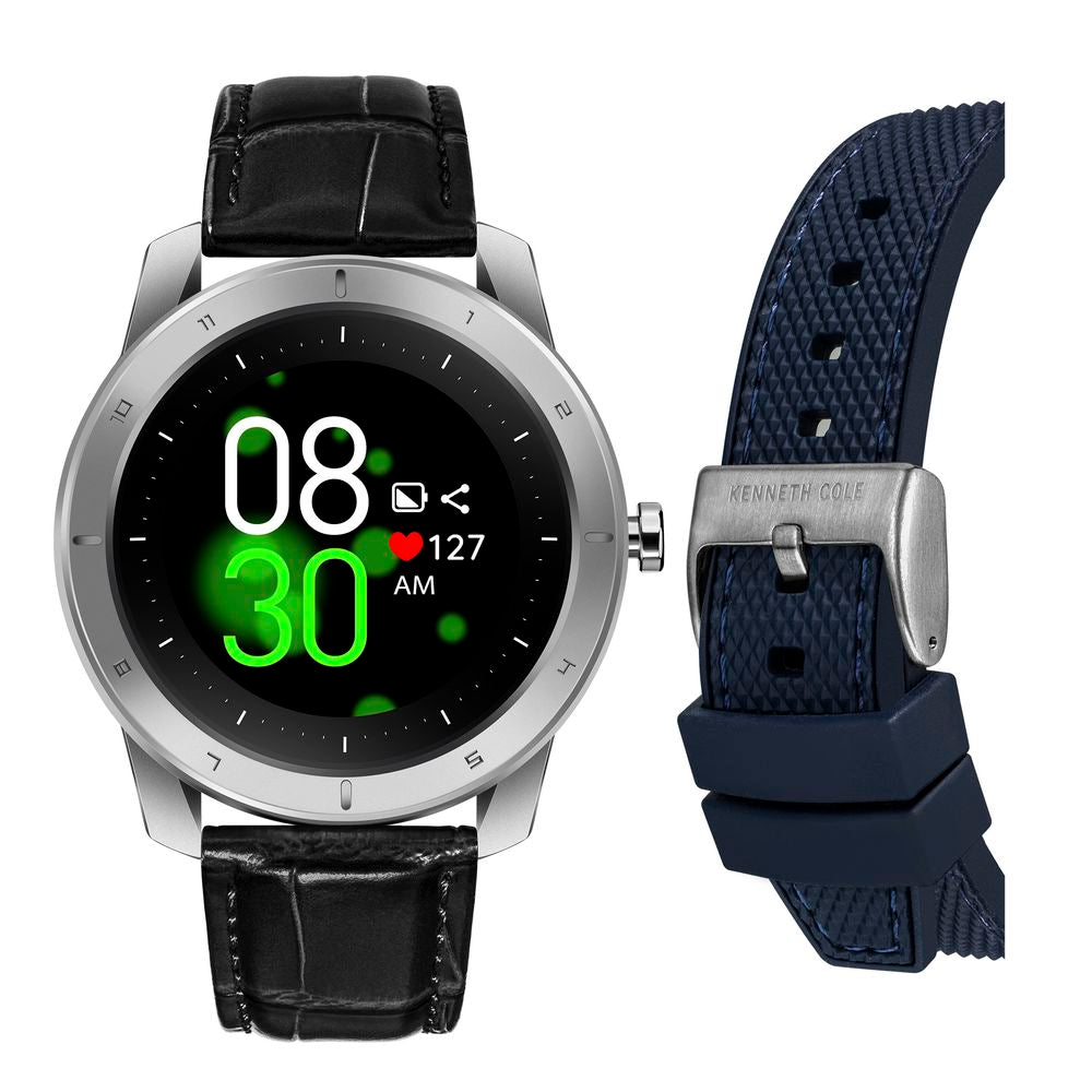 Kenneth Kole Blue Silicone Watch - Elegant Timepiece Redefined
