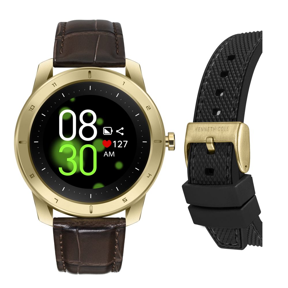 Kenneth Kole Black Silicone Watch - Timeless Luxury Redefined