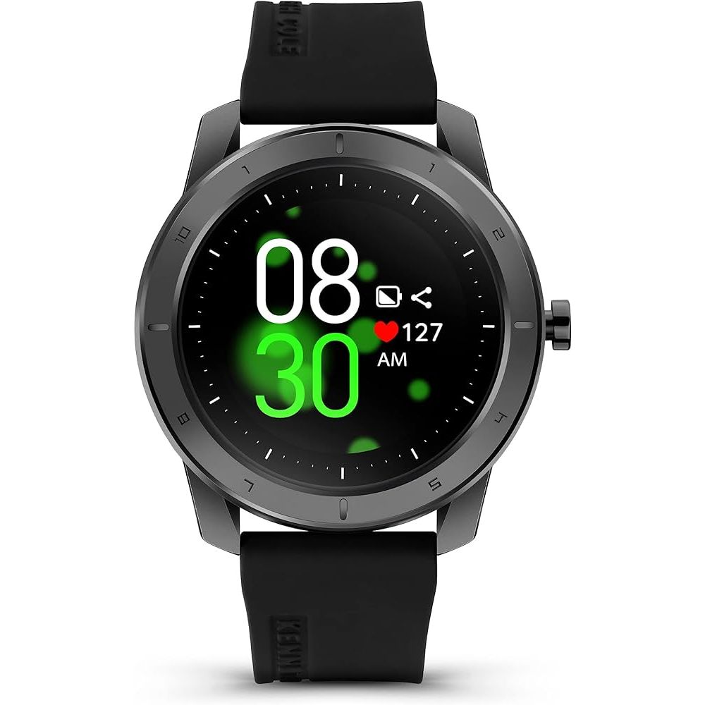 Kenneth Kole Black Silicone Watch - Timeless Elegance Redefined