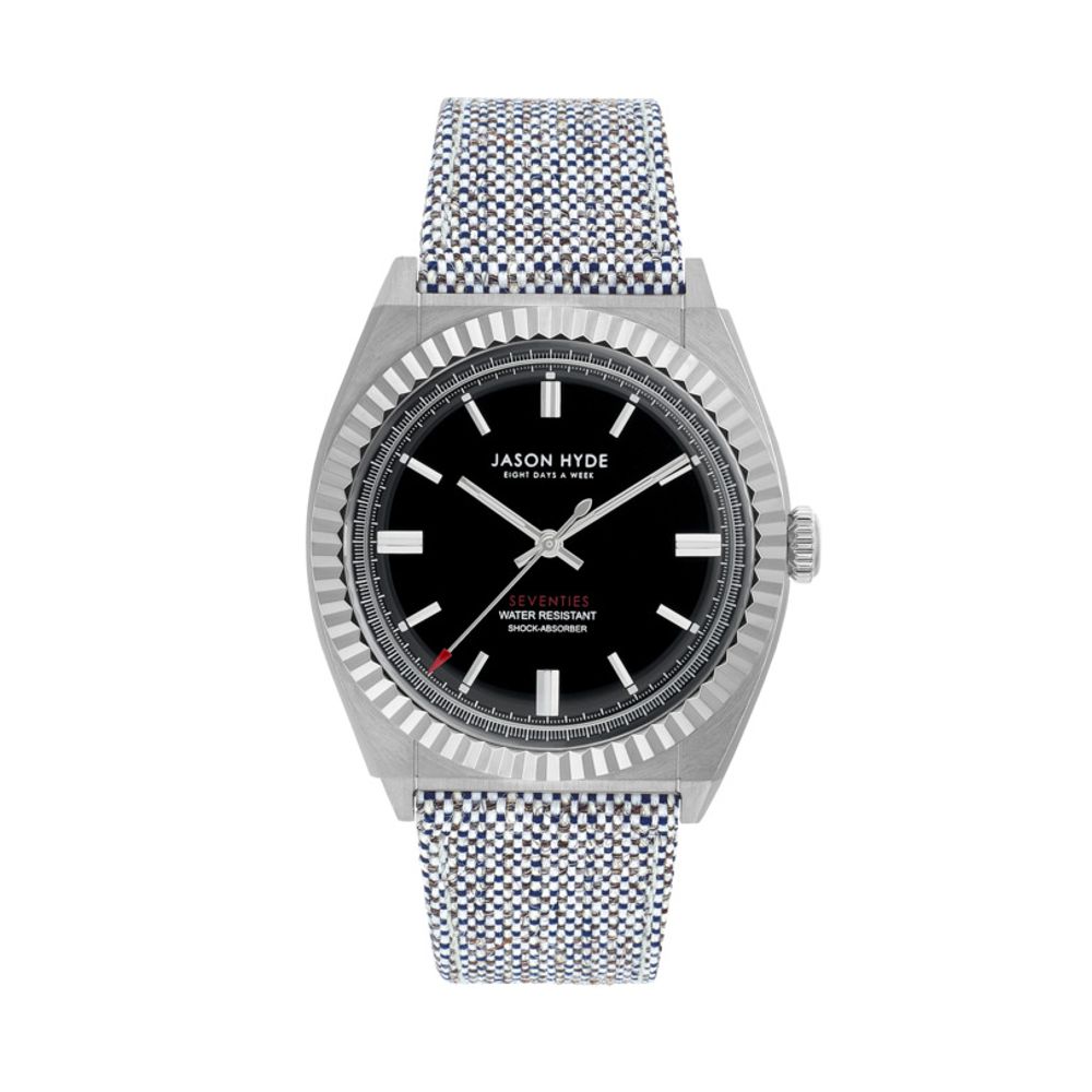 Jason Hyde Gray Textile Watch - Timeless Luxury Redefined