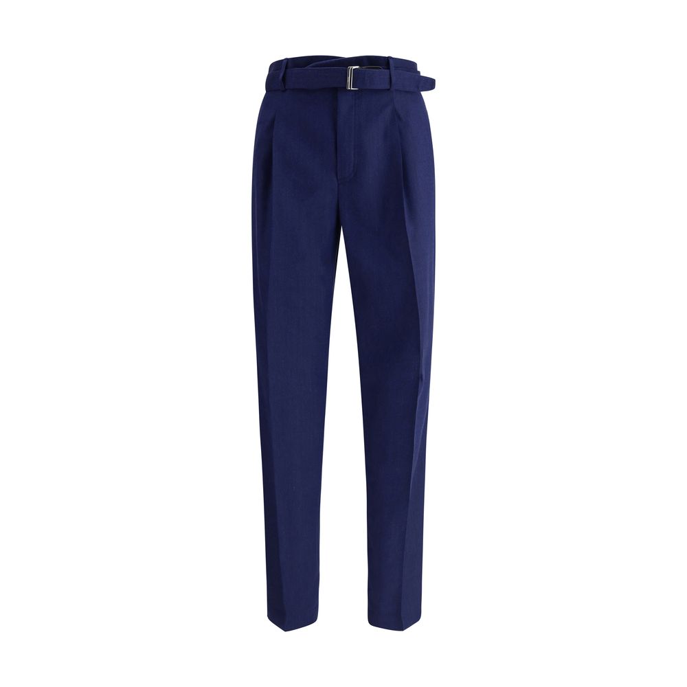 Brioni Navy Wool Pants for Timeless Sophistication and Style