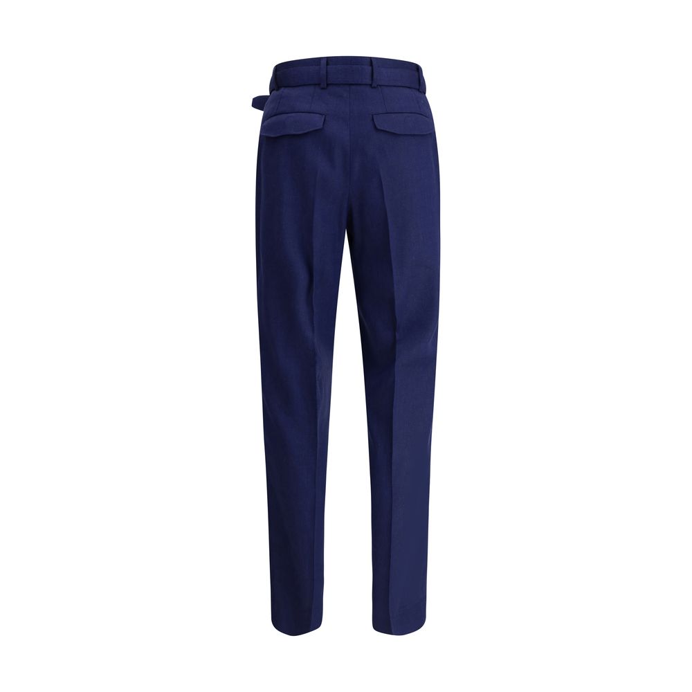 Brioni Navy Wool Pants for Timeless Sophistication and Style