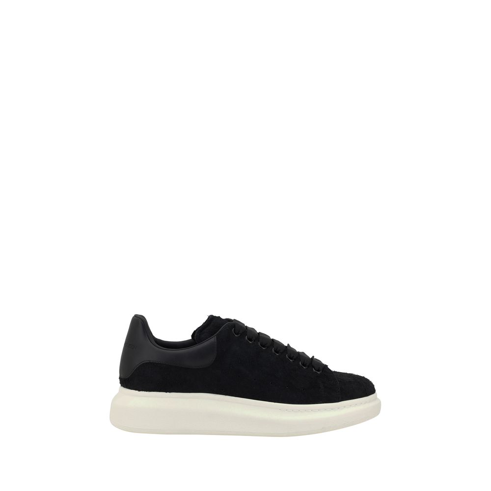 Alexander McQueen White Leather Sneakers for Effortless Elegance