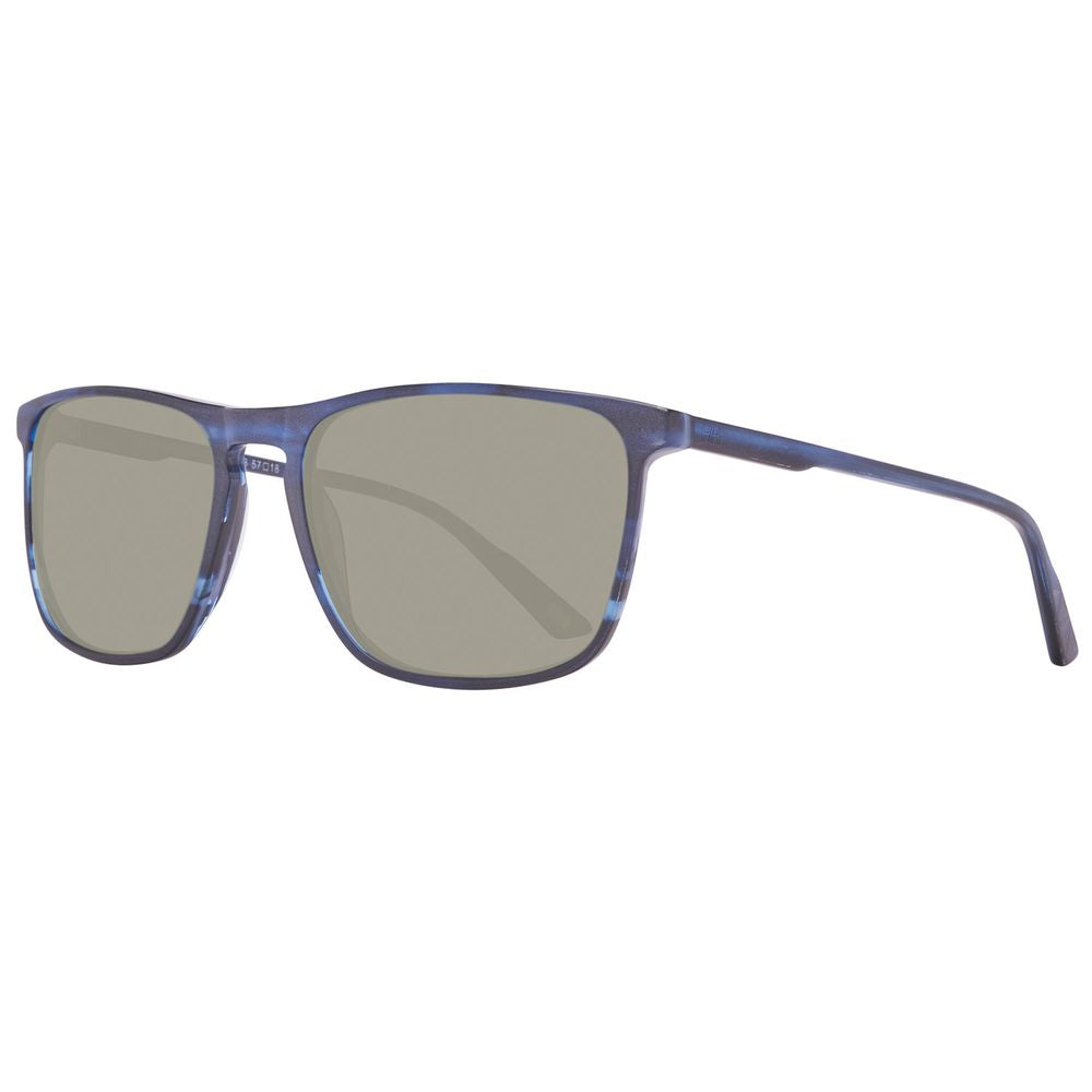 Helly Hansen Black Acetate Sunglasses for Timeless Elegance