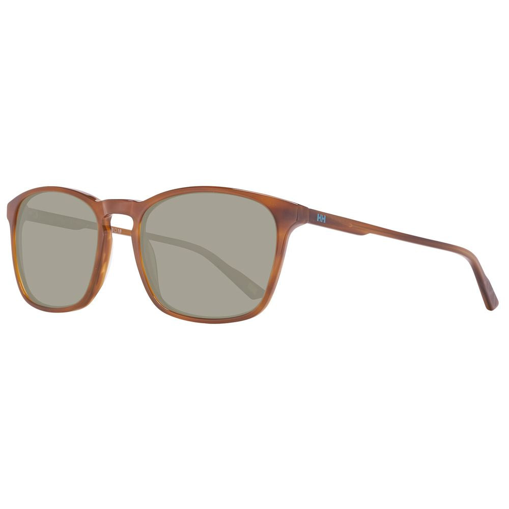 Helly Hansen Brown Acetate Sunglasses for Timeless Elegance
