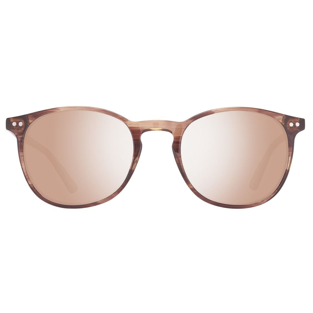 Helly Hansen Brown Plastic Sunglasses for Elevated Style
