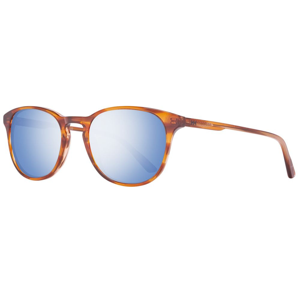 Helly Hansen Brown Acetate Sunglasses for Timeless Elegance