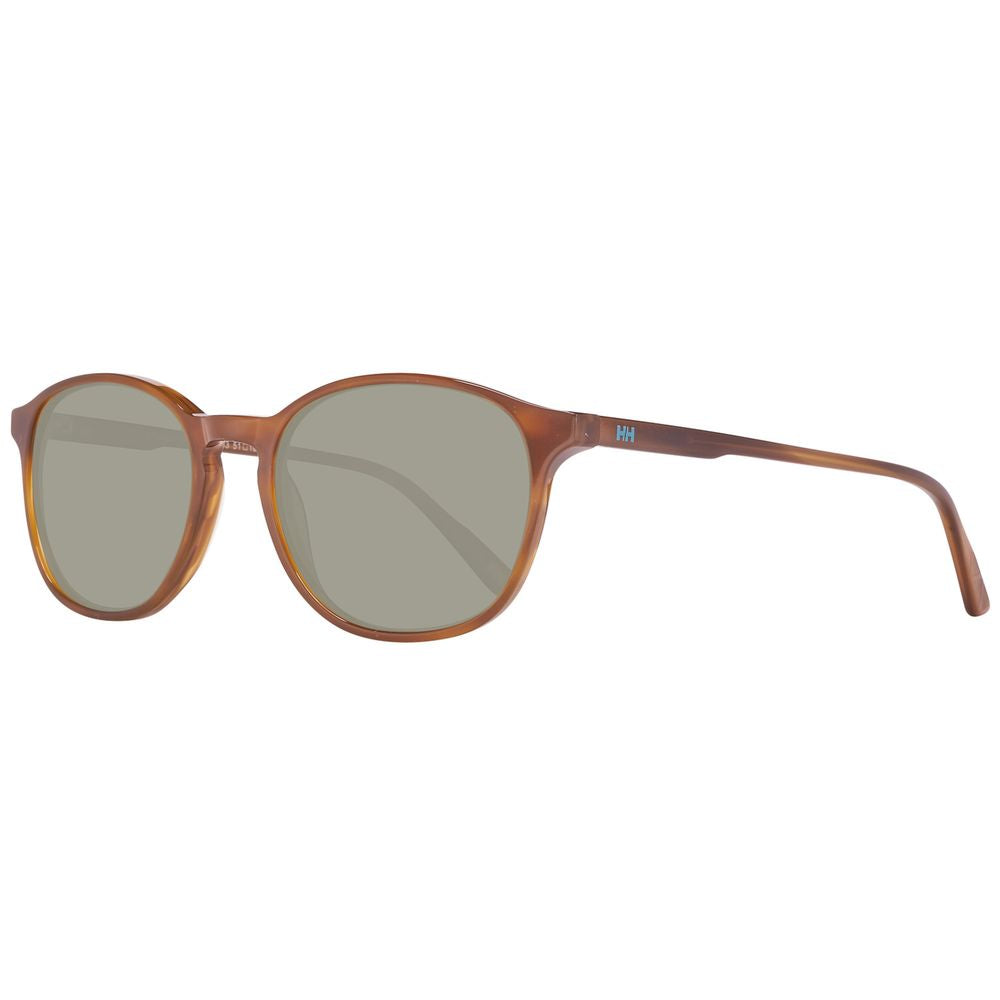 Helly Hansen Brown Acetate Sunglasses for Timeless Elegance