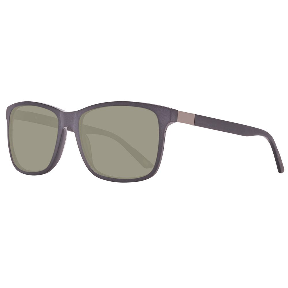 Helly Hansen Black Acetate Sunglasses for Timeless Elegance
