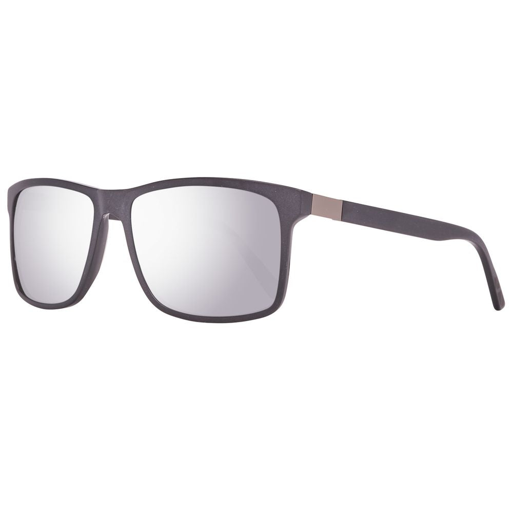 Helly Hansen Black Acetate Sunglasses for Timeless Elegance