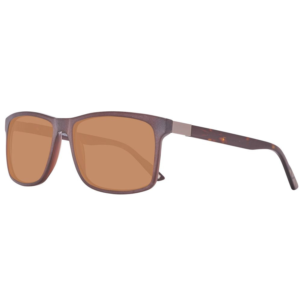 Helly Hansen Brown Acetate Sunglasses