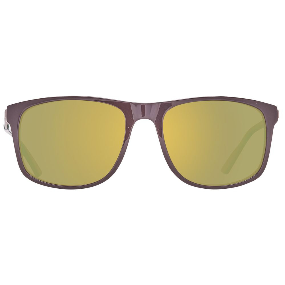 Helly Hansen Brown Acetate Sunglasses for Effortless Elegance