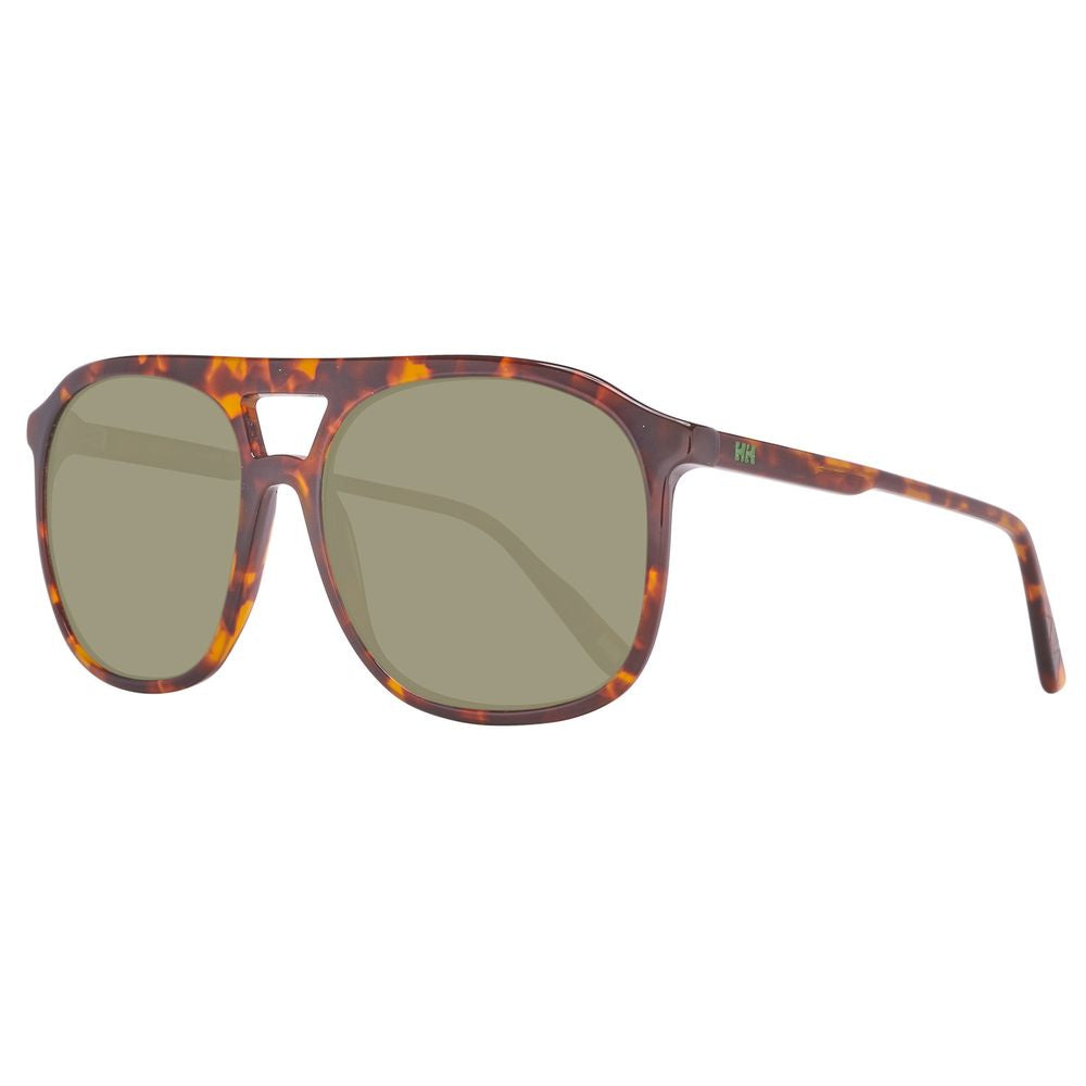 Helly Hansen Brown Acetate Sunglasses for Sophisticated Style