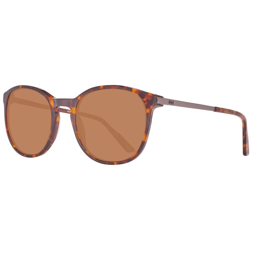 Helly Hansen Brown Acetate Sunglasses for Timeless Elegance