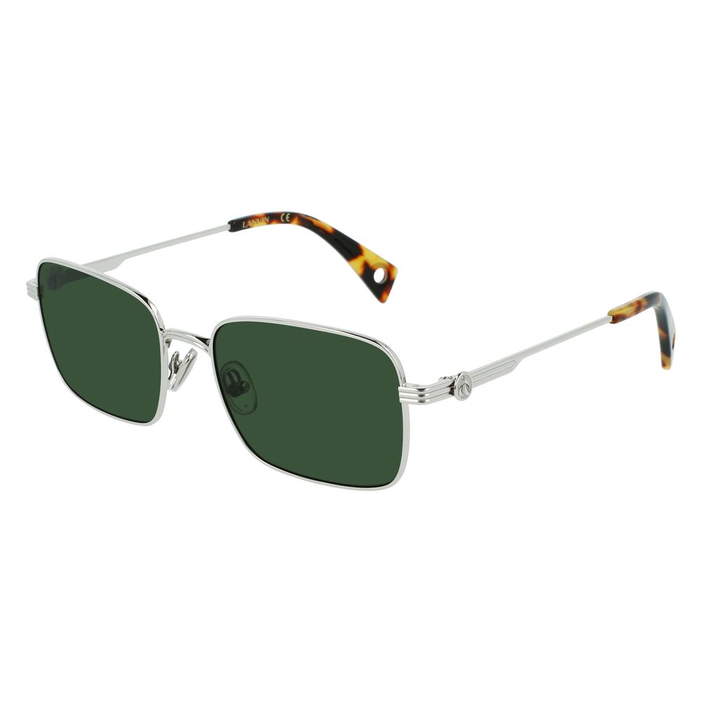 Lanvin Gray Metal Sunglasses - Timeless Elegance Redefined