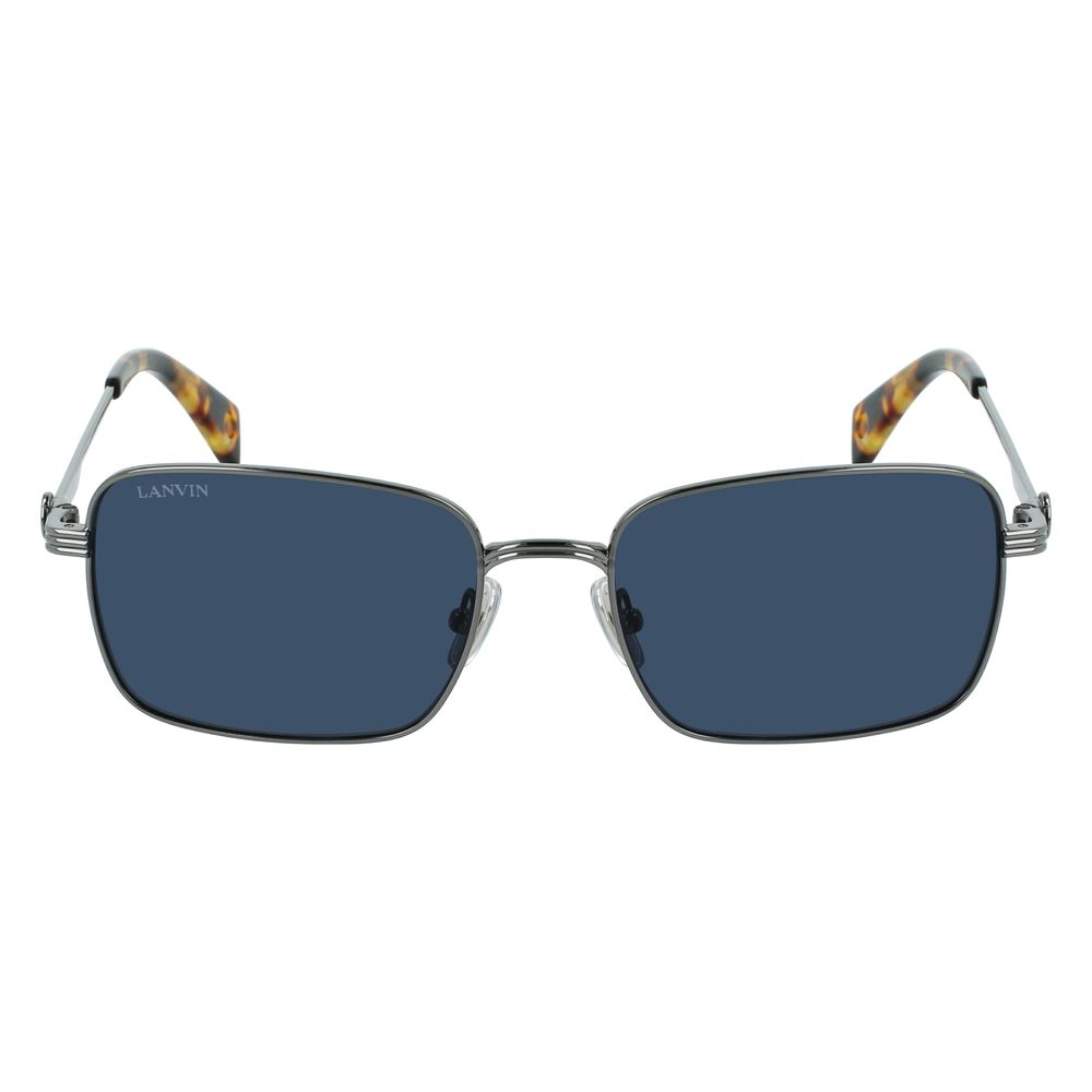 Lanvin Gray Metal Sunglasses Timeless Elegance Redefined