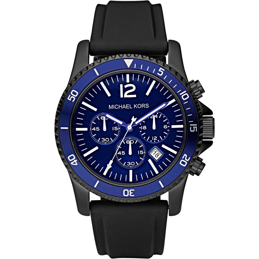 Michael Kors Black Gum Watch - Timeless Elegance Redefined
