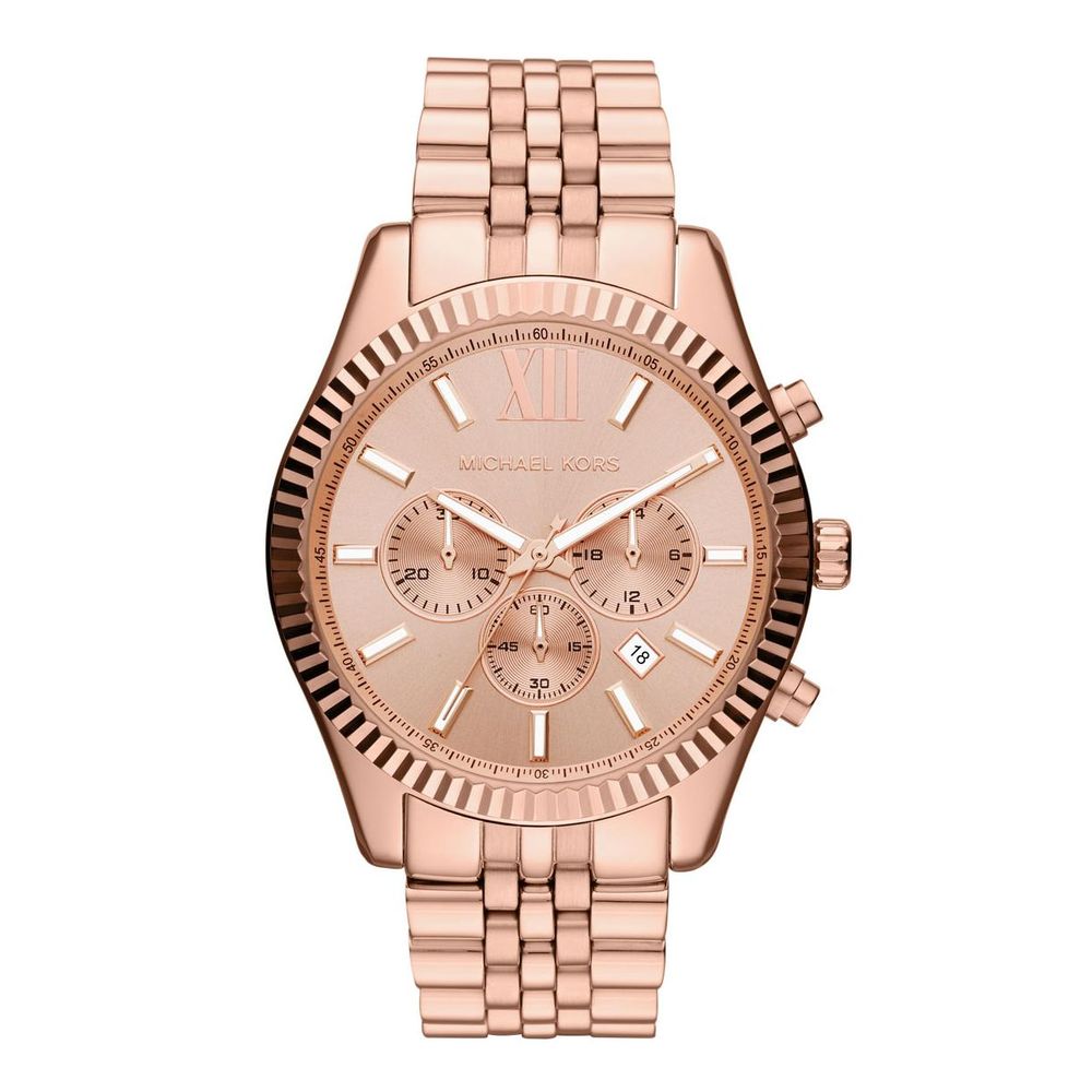 Michael Kors Bronze Steel Watch with Elegant Design