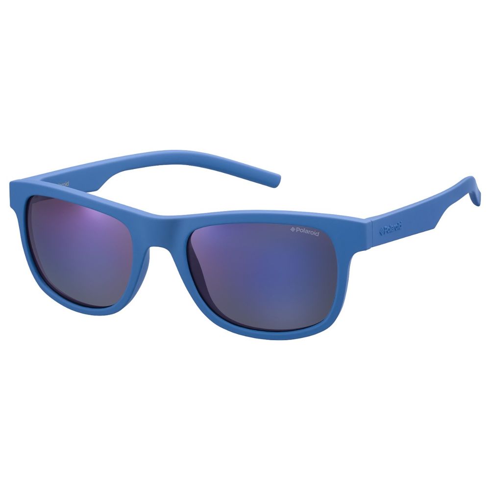 Polaroid Blue Acetate Sunglasses for Effortless Elegance
