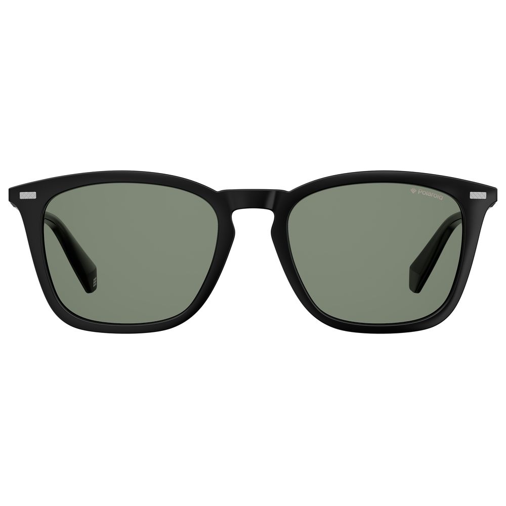 Polaroid Black Acetate Sunglasses for Effortless Elegance