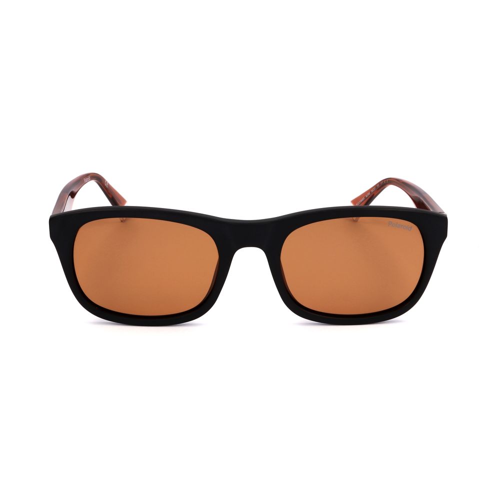 Polaroid Black Resin Sunglasses for Timeless Elegance