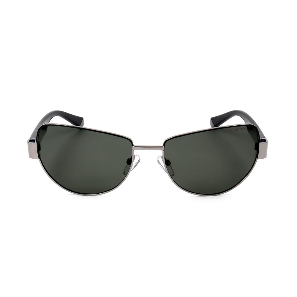 Polaroid Black Polycarbonate Sunglasses for Timeless Elegance