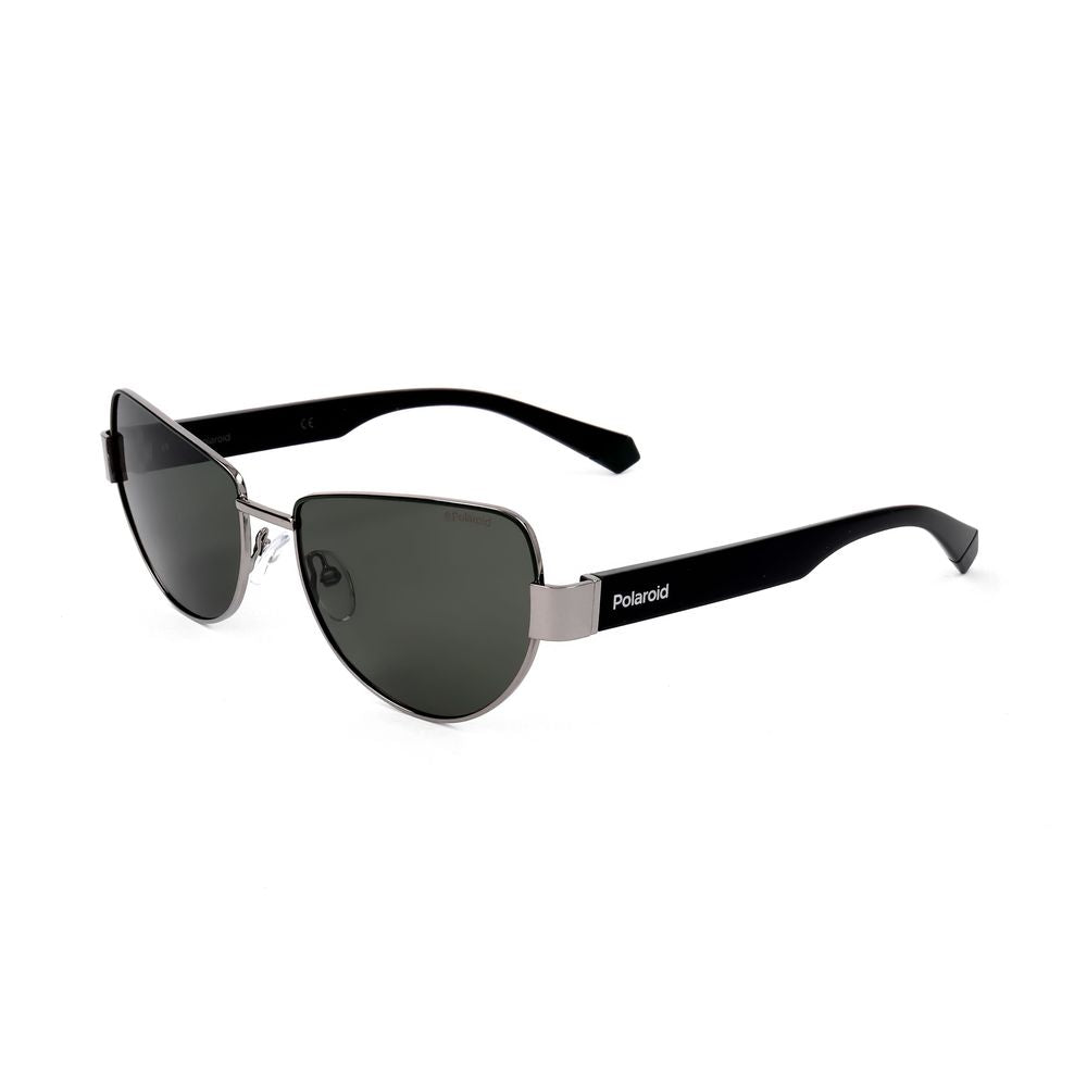 Polaroid Black Polycarbonate Sunglasses for Timeless Elegance