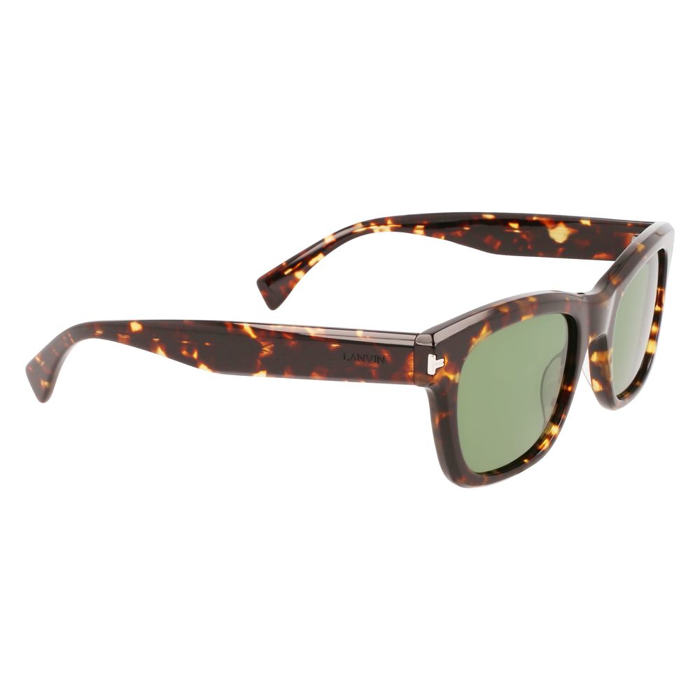 Lanvin Brown Acetate Sunglasses - Timeless Elegance Redefined