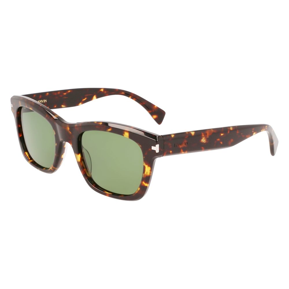 Lanvin Brown Acetate Sunglasses - Timeless Elegance Redefined