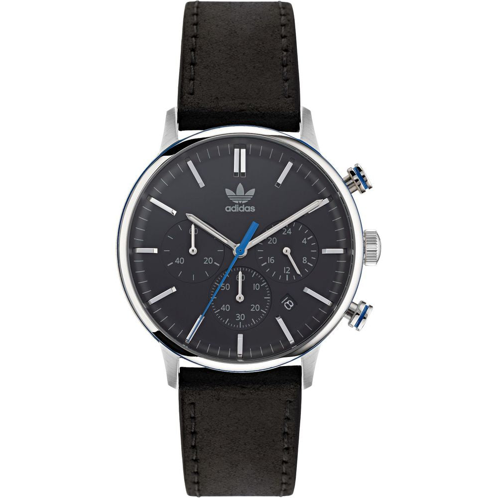 Adidas Black Leather Watch: Timeless Elegance Redefined