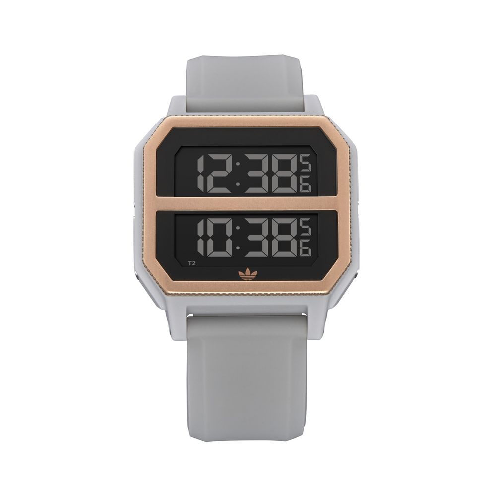 Adidas Gray Silicone Watch - Sophisticated Luxury Timepiece
